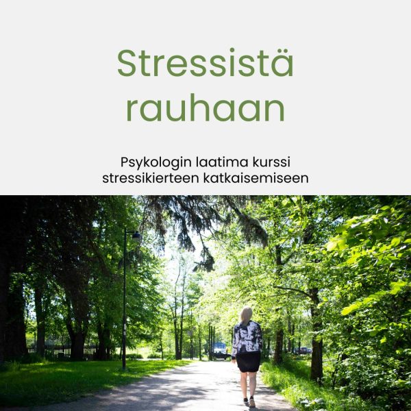 Stressistä rauhaan